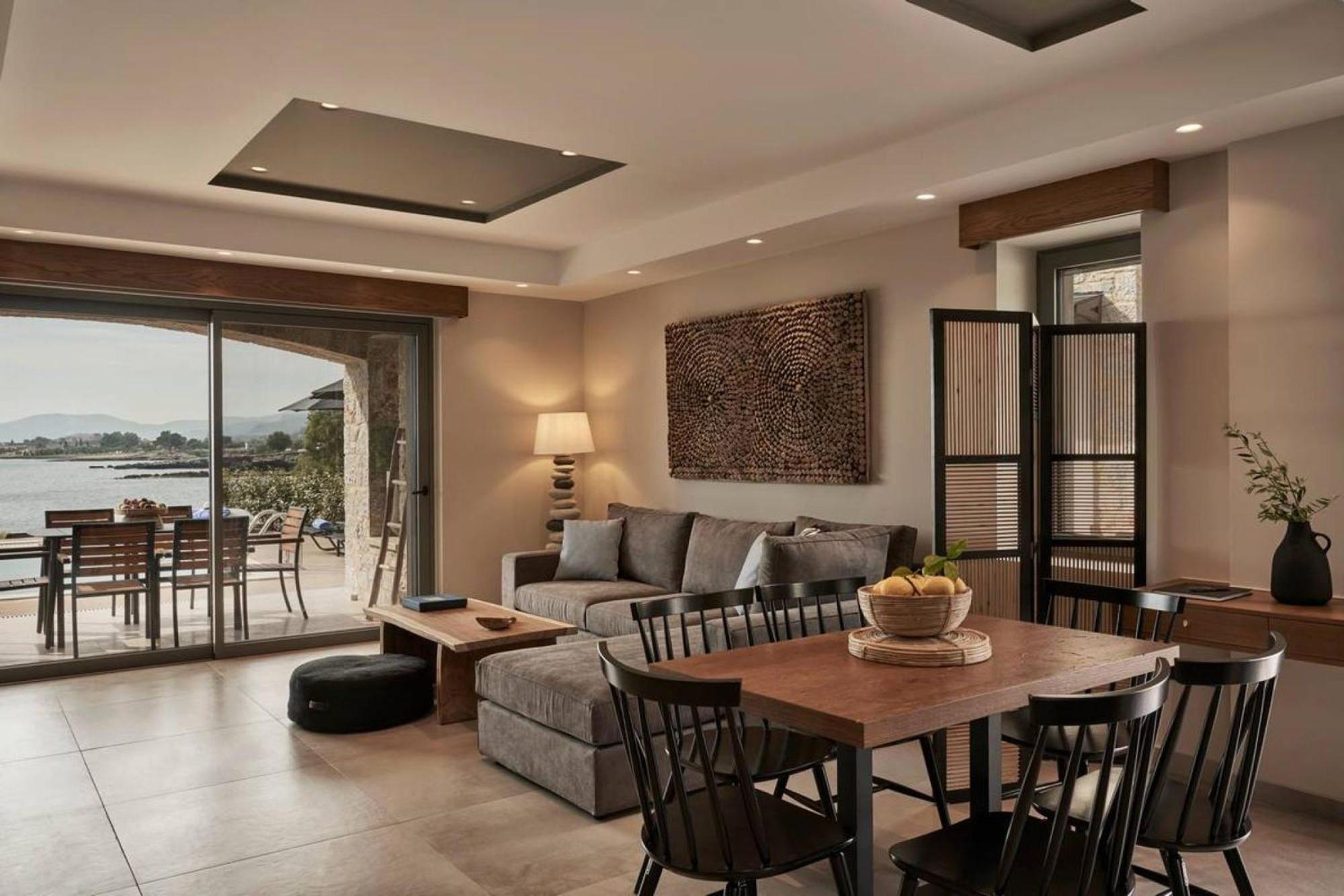 Beachfront Alassa Villas With Private Pools Kotronion  外观 照片